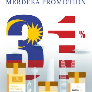 MERDEKA SPECIAL — 31% OFF All Fresh-to-Drink Swiftlet Nest!